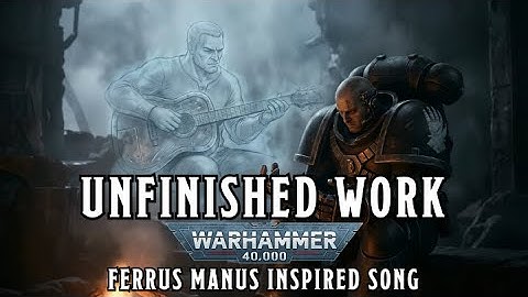 Unfinished Work - Ferrus Manus Warhammer 40k Inspired Song #warhammer #sunoai