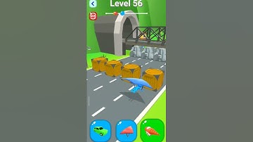 Shape Shifting/New Update/Android IOS/Level 56/#youtubeshorts #trending #shapeshifting