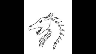 Today i show you how to draw a simple dragon head, last night learned
the ways of heads and simplified it with my own art style. enjoy this
video an...
