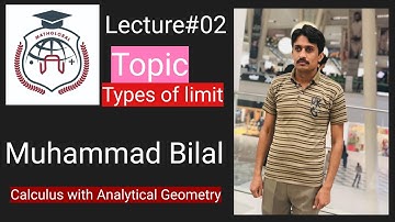Types Of Limit-how to solve the limit- Calculus with Analytical Geometry