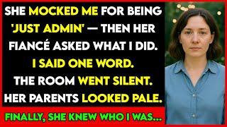 My Sister Mocked Me In Front Of Everyone — Then Her Fiancé Turned Pale And Said, “You’re The Judge”