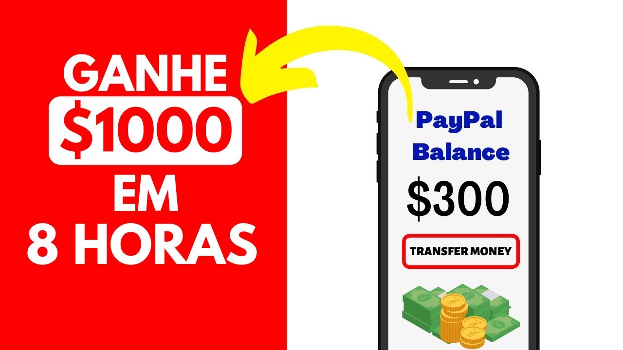 Novo Site Para Ganhar Dinheiro na Internet Paga em Apenas 8 Horas (GRÁTIS) Ganhar Dinheiro no PayPal