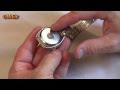 Omega watch repairs - Opening a pressure fit case back