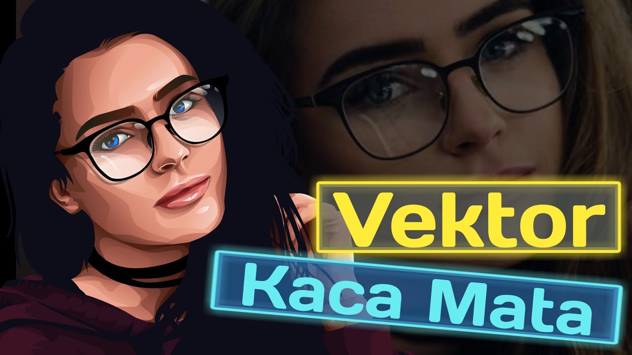 Tutorial Vektor Kacamata Infinite Design Youtube Desain Vektor Kacamata Kaca Mata