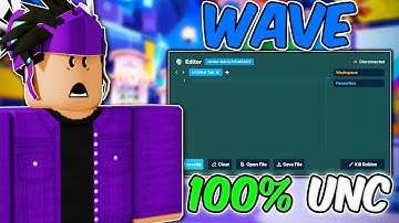[100% UNC] Roblox "Wave" web-executor werkt in 2025