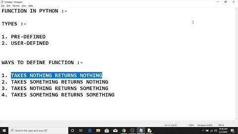FUNCTION IN PYTHON IN HINDI BY SHIVANSHU  PRASHAR