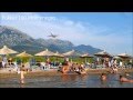 Various take offs filmed from the beach at Tivat Airport TIV-LYTV Montenegro