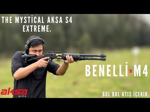AKSA ARMS S4 EXTREME ATIŞ TESTLERİ ! TURKISH BENELLIES M4
