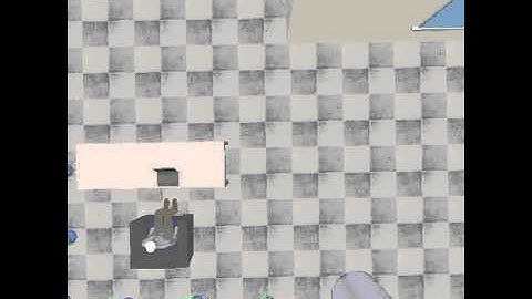 V-REP UAV floor video