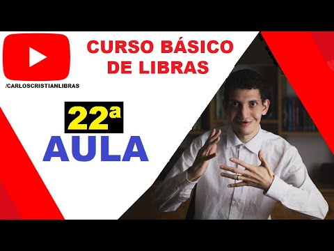CURSO BÁSICO DE LIBRAS - AULA 22 ( O que os surdos falam no almoço? )