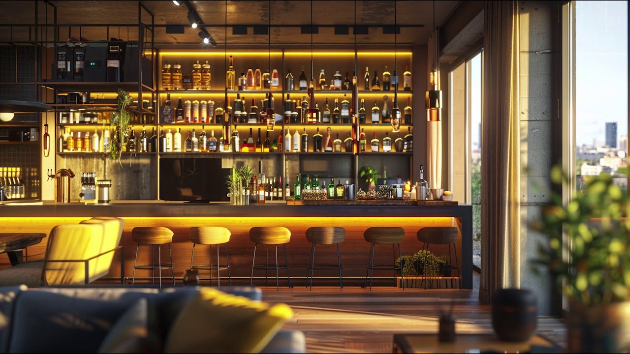 Bar Ambience & Relaxing Piano Instrumental Music - Piano Music for ...