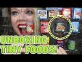 PART 2! Whats Inside these Tiny Real Foods?! - Mystery UNBOXING