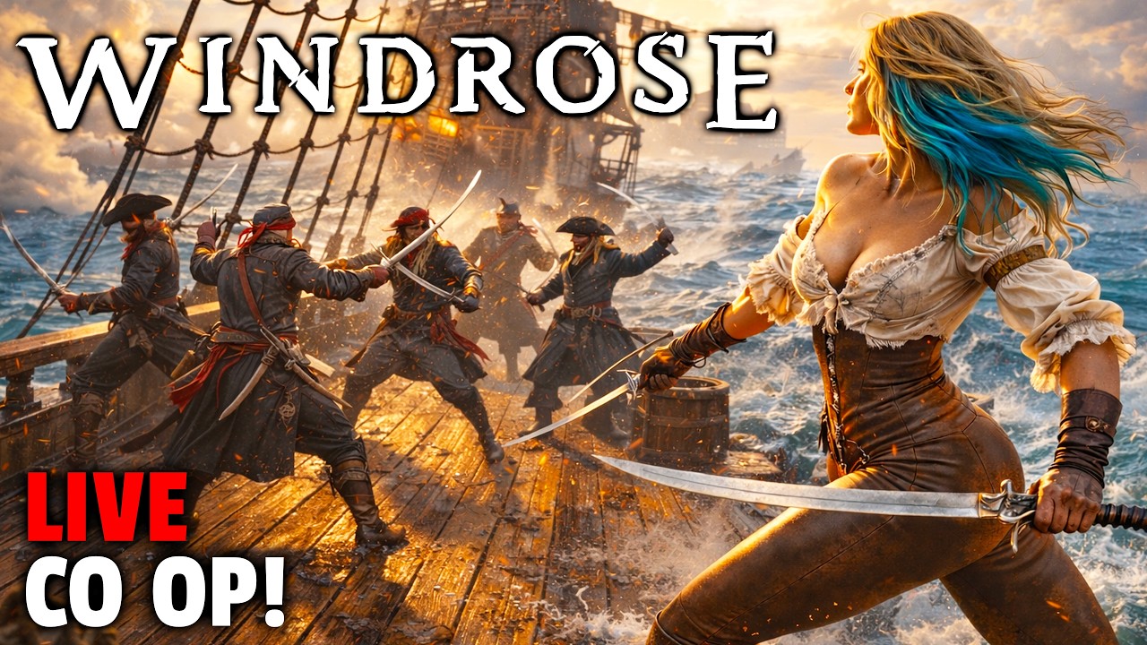 This Pirate Survival Game Is EXACTLY What I've Wanted! Windrose then Star Trek Voyager After!