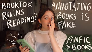 responding to your bookish HOT TAKES🔥🔥 and sharing unpopular opinions 📚