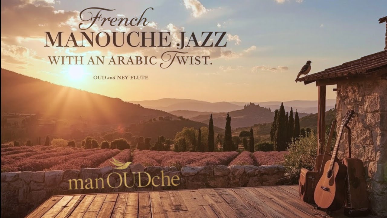 Experience French Manouche Jazz with an Arabic Twist! 🇫🇷🇸🇦 (Oud & Ney Flute) MANOUDCHE