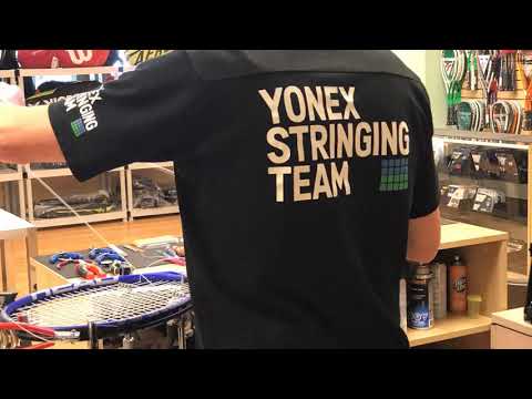 Time Lapse: How to String a Head TI S1 Tennis Racquet