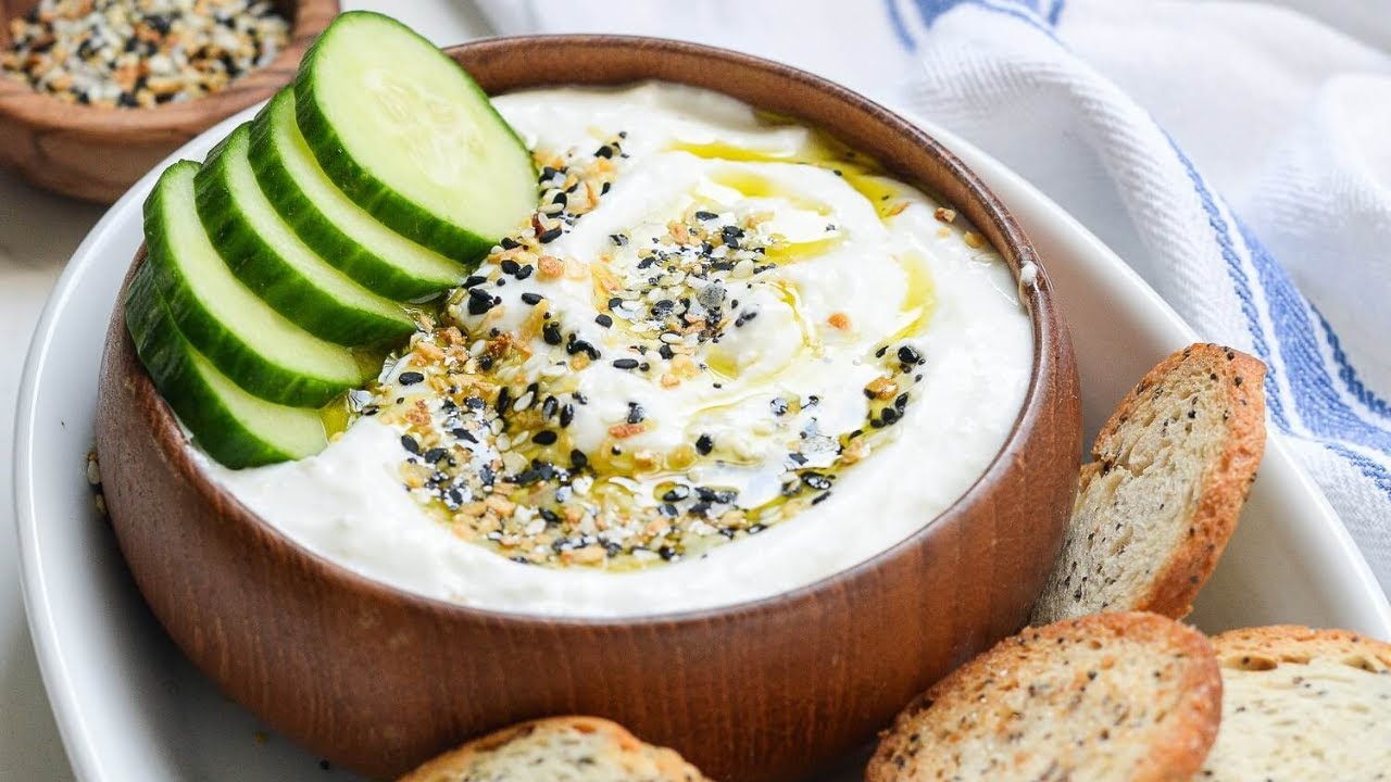 Everything Bagel Cottage Cheese Dip YouTube