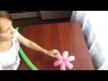 Balloon flower - Ромашка из шаров для моделирования