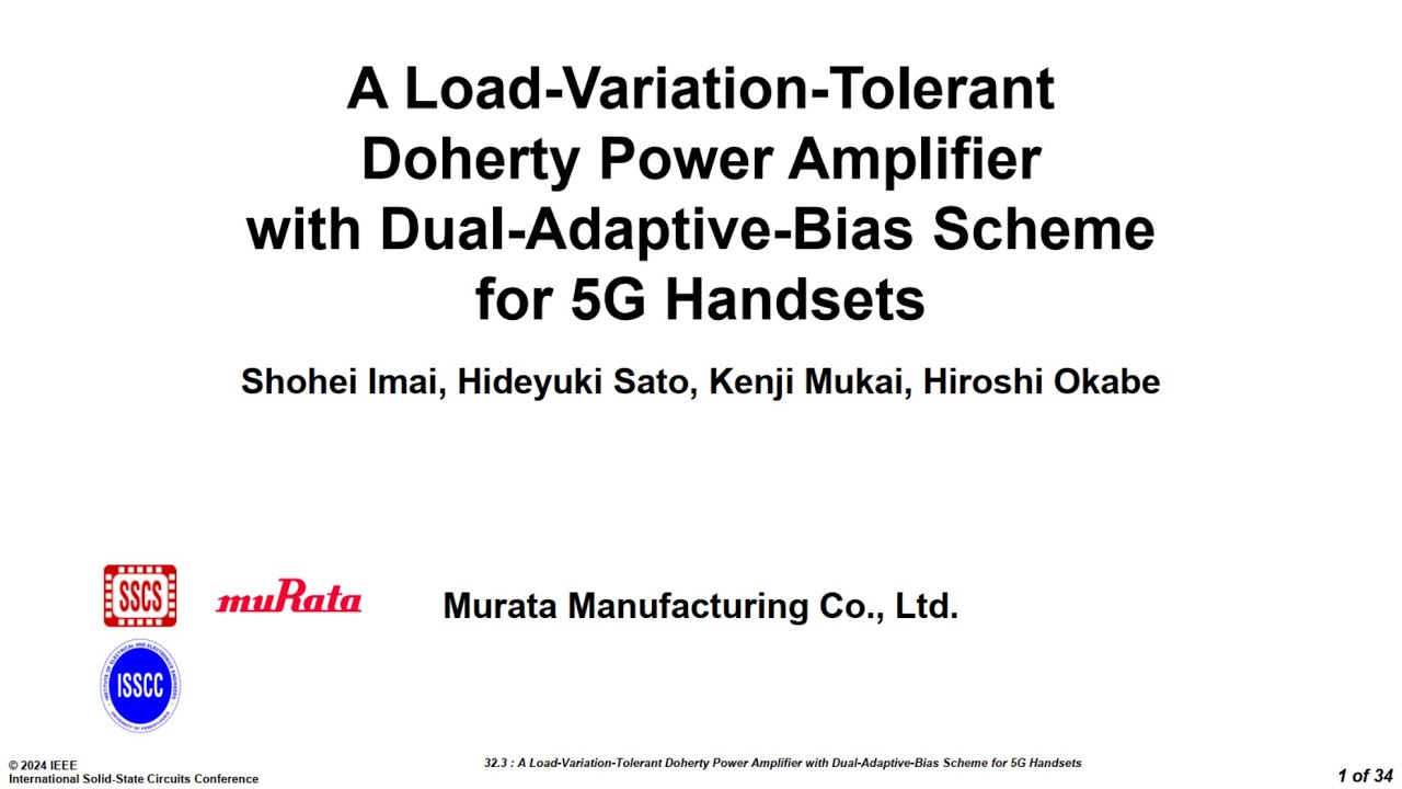 A Load-Variation-Tolerant Doherty Power Amplifier with Dual-Adaptive-Bias Scheme for 5G Handsets