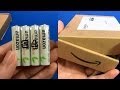 Amazonベーシック 充電式電池を買ってみた&極小Amazon箱