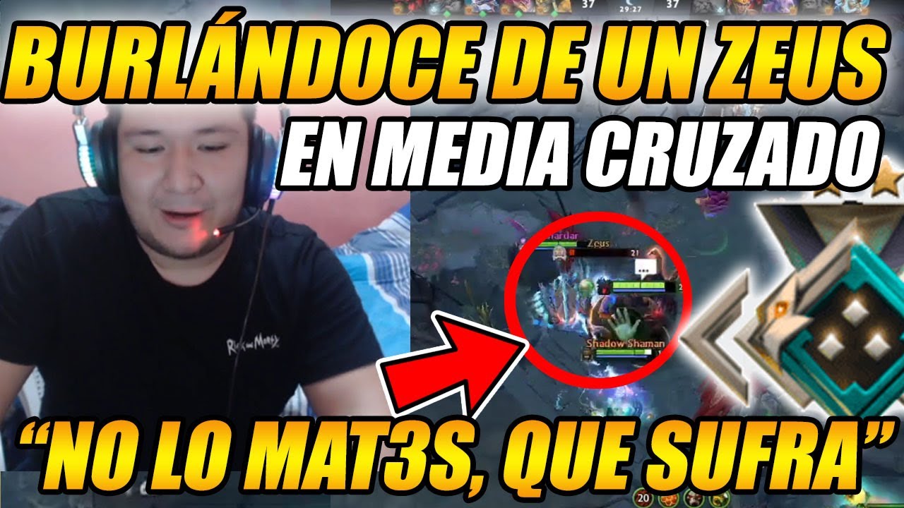 KINGTEKA SE BURLA DE ZEUS QUE NO LO DEJABA FARMEAR EN MID, 