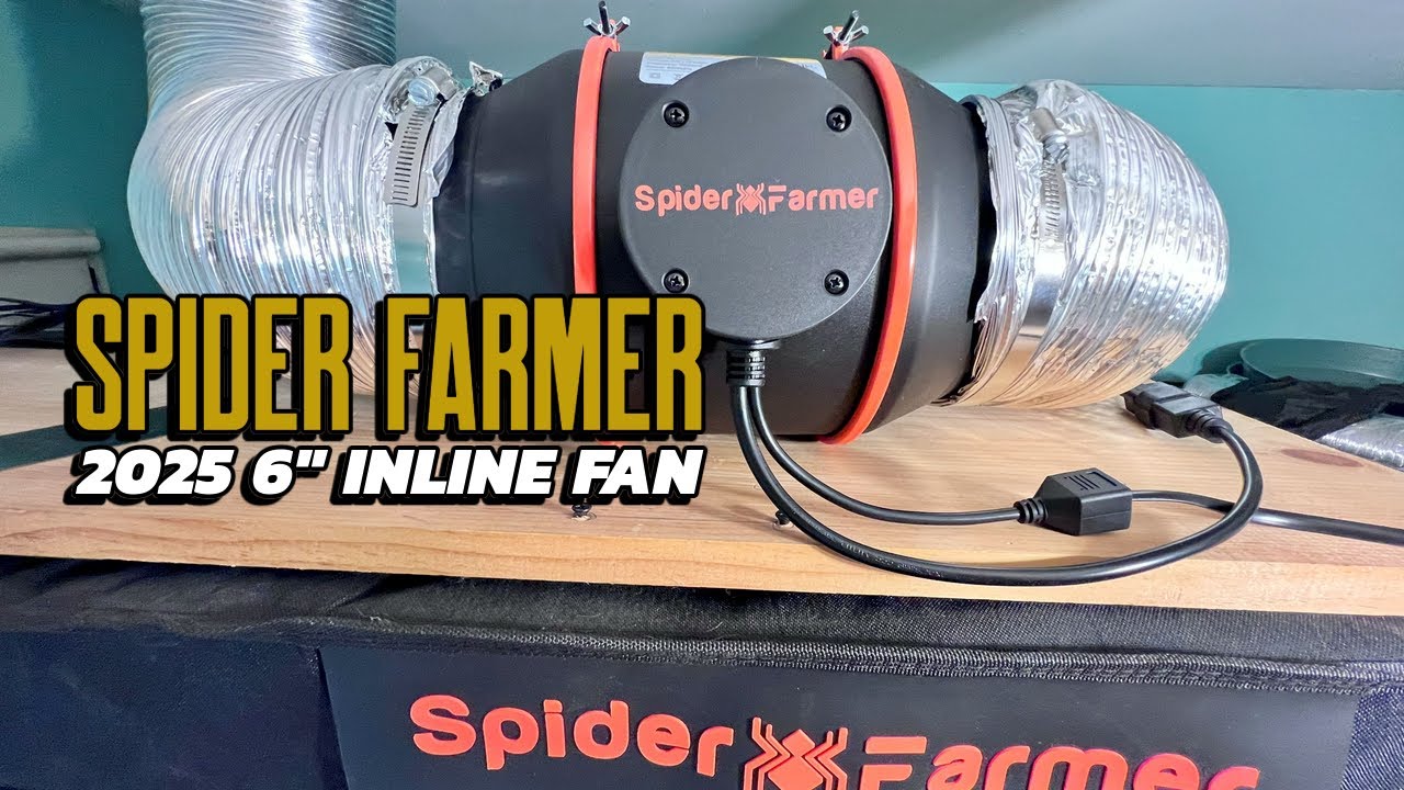 SPIDER FARMER 2025 6" INLINE FAN