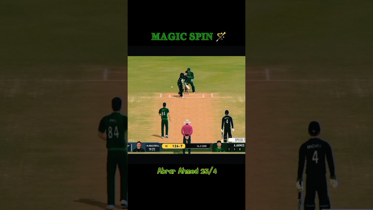 Abrar Ahmed Spin Magic ✨ 