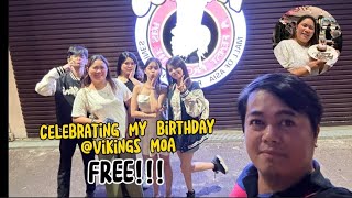 Celebrating my Birthday@Vikings Luxury Buffet,MOA Seasidebuffet birthdaycelebration everyone