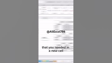 Did you know that Excel