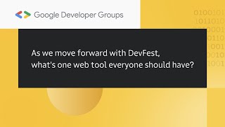 DevFest 2021: Must have Web tool screenshot 1