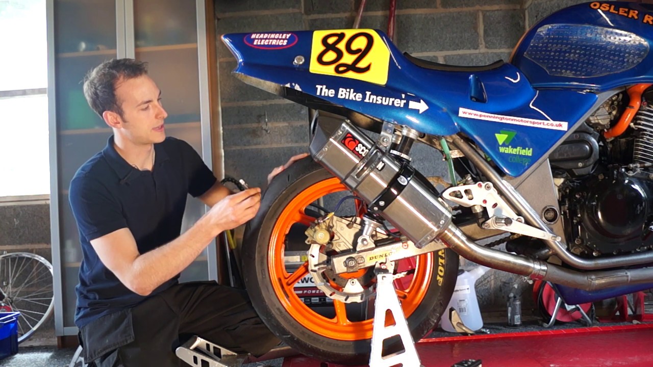 How to Check Motorcycle Tyre Tread Depth and Pressure YouTube