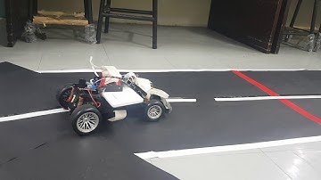 Lane keeping mobile robot using image processing