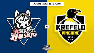 DEL2 Playoffs | Finale | Spiel2 | EC Kassel Huskies vs. Krefeld Pinguine