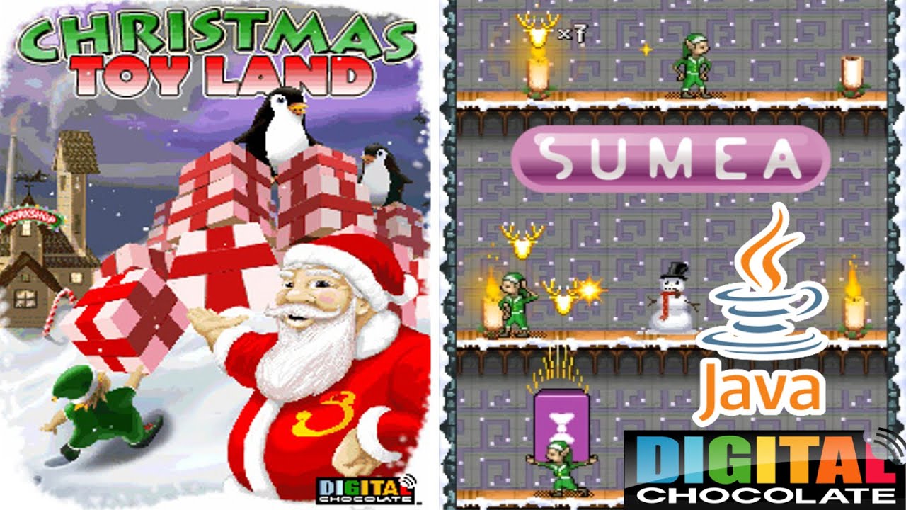 Christmas Toy Land JAVA ИГРА (Sumea & Digital Chocolate 2007 год) ПОЛНОЕ ПРОХОЖДЕНИЕ