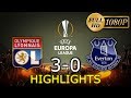 1080p ⚽Lyon 3-0 Everton - Skrót / Highlights - Europe League (Group-Stage)  [02.11.2017]