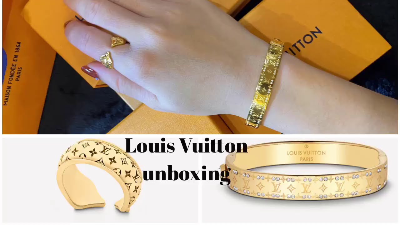 Louis Vuitton Nanogram Cuff Unboxing