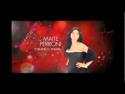 Maite Perroni es Estela Blanco, Viuda Mujeres Ases...