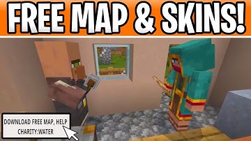 Minecraft FREE Map & Skins Out Now! The Traveling Trader!