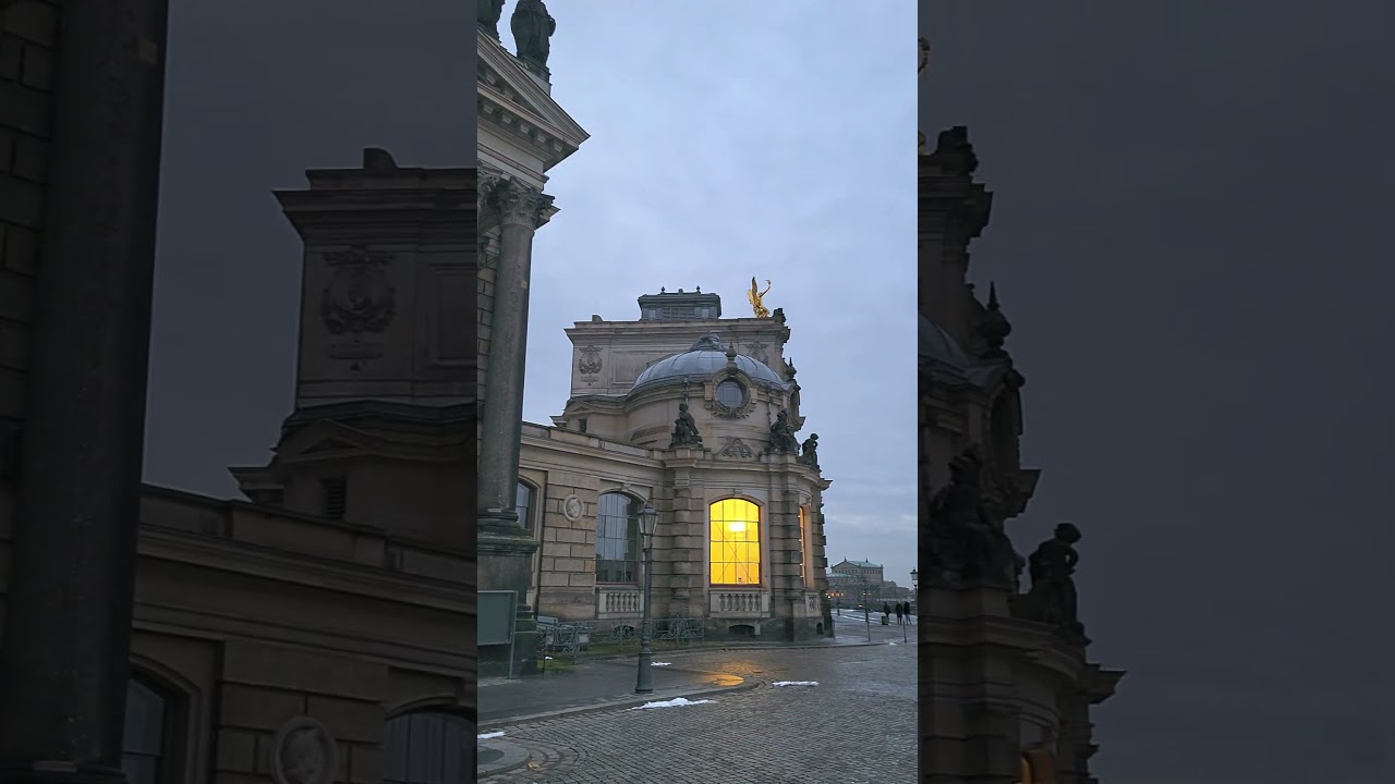 No orchestras today—just the birds 🕊️ of Brühlscher Garten giving a private performance