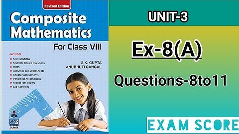 composite mathematics class-8|| percentage and it