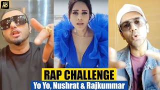 Rajkummar Rao, Nushrat Bharuch & Yo Yo Honey Singh RAP Care Ni Karda LIVE For Fans | Chhalaang