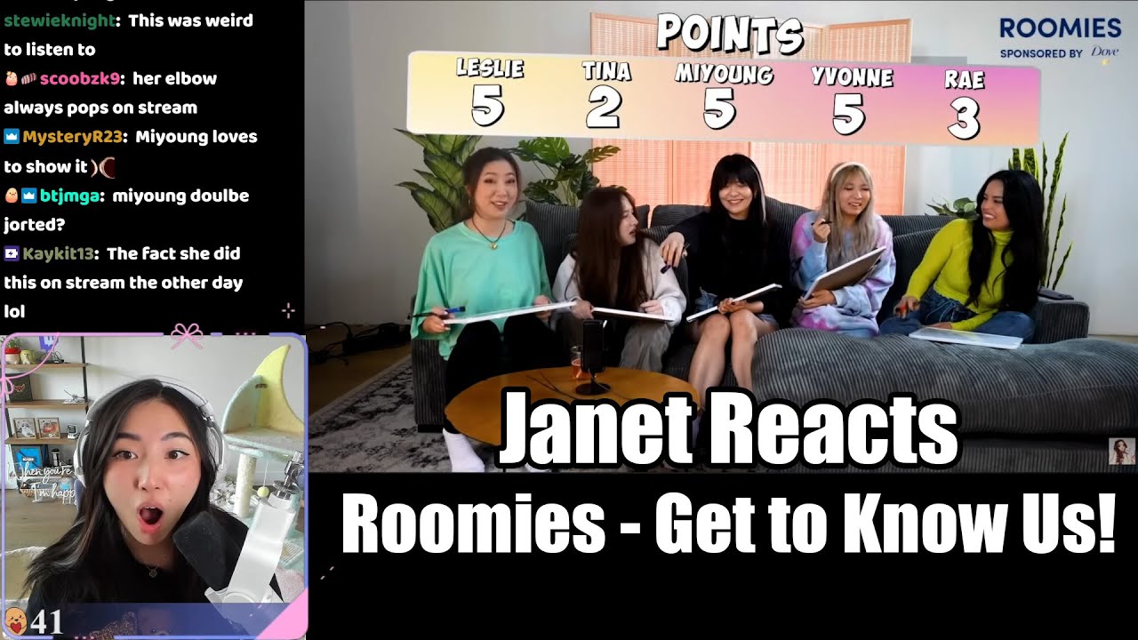 [JANET REACTS] HOW WELL DO I KNOW THE ROOMIES??