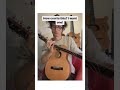 He bought fake guitar to school
