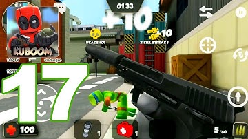 KUBOOM - Gameplay Walkthrough Part 17 - USP 45 Overview Pistol (Android Games)