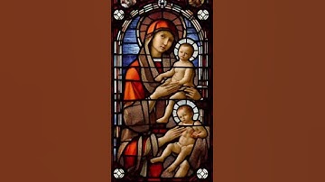 Christian ☦️ Stained Glass Animated Art with Orthodox Hymm