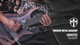 FELLSILENT | Immerse (2023) - One Take Playthrough | MODERN METAL ACADEMY