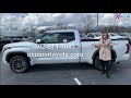 Walkaround on a New 2022 Toyota Tundra Limited, for sale at Oxmoor Toyota, Louisville