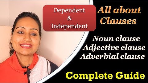 All about clauses #parulenglishlab