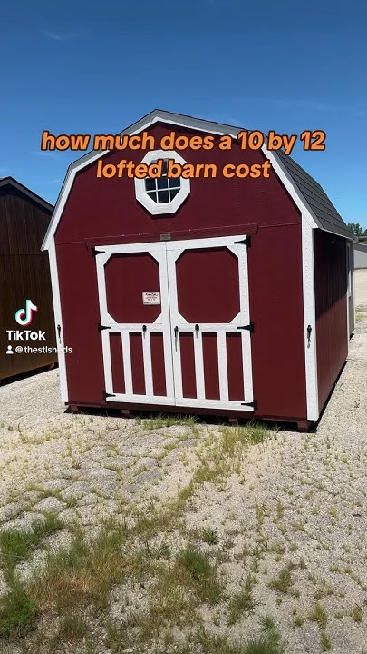 How Much Does A 10x12 Lofted Barn Cost diy cabin storage how-much-does-a-10x12-lofted-barn-cost-diy-cabin-storage