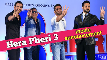 Hera Pheri 3 | comedy movie | first look of Hera Feri 3 | Paresh Rawal | Sunil Shetty | John Abraham